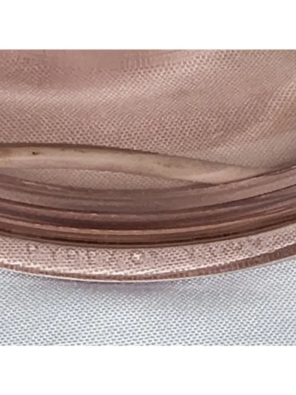 Pyrex Cranberry Ribbed Lid 7.25